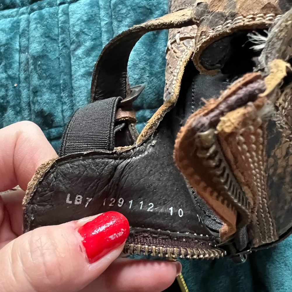 Liberty Black Python Print Bootie. - image 5